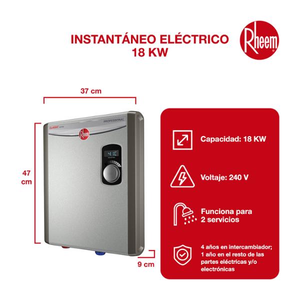 CALENTADOR DE PASO MOD. RTX3-18 C-220 18KW