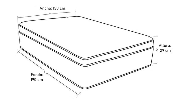 COLCHON MORGAN King Size