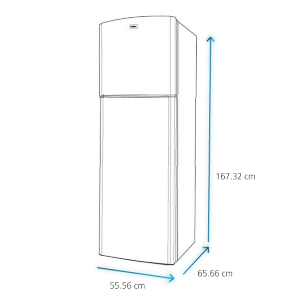 REFRIGERADOR MOD. RMA-250PVMRM INOX. 10