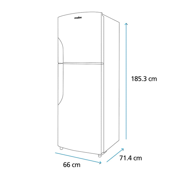 REFRIGERADOR MOD. RMS-400IVMRM 15 PIES INOX
