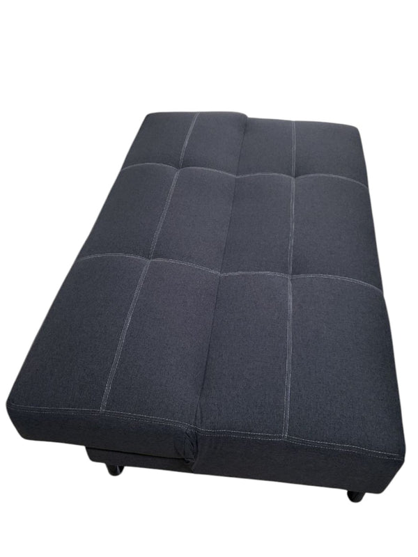 SOFA CAMA MUEBLES IBARRA MOD. LIZZY LINO VIGO GRIS