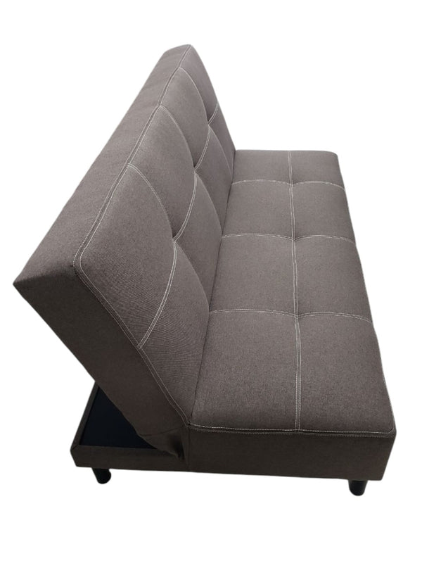 SOFA CAMA MUEBLES IBARRA MOD. MILAN VIGO CAFE