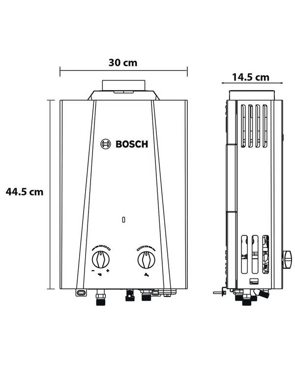 Calentador de Paso Eco 6 gas Natural
