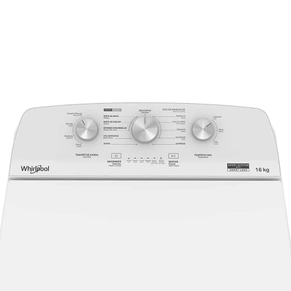 Lavadora Carga Superior 16kg Xpert System Agitador 8MWTW1613MJQ