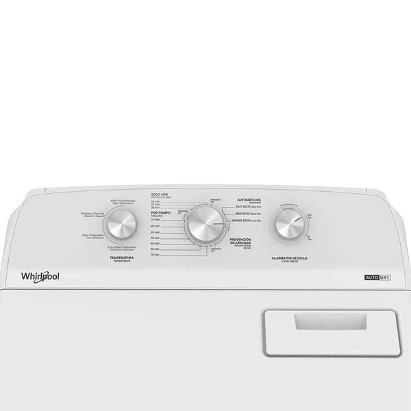 Secadora Carga Frontal Gas 18kg AutoDry Blanco 7MWGD1730JQ