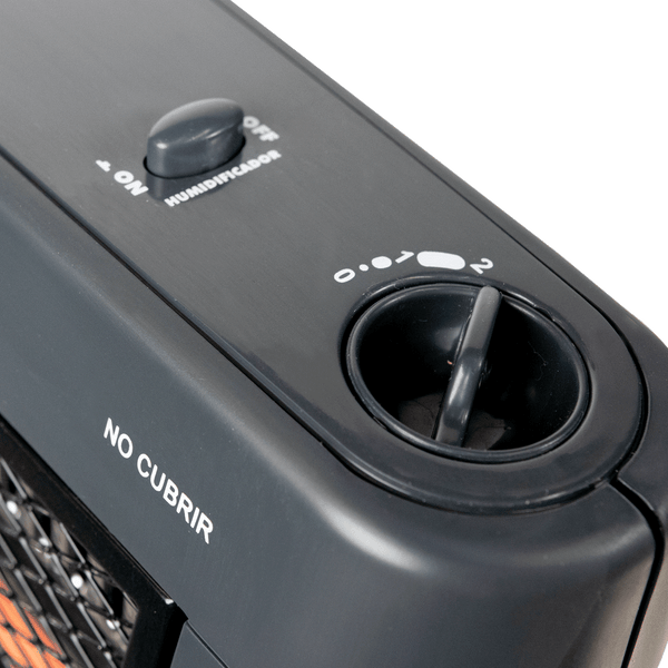 Calefactor Eléctrico de Cuarzo con Humidificador | Heatwave