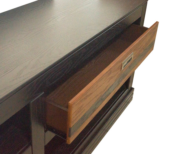 CREDENZA MUEBLES CHIDELI MOD. QUEBEC CHOCOLATE ENCINO