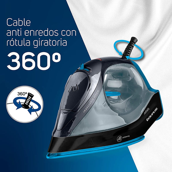 TAURUS ARIEL Plancha de Vapor