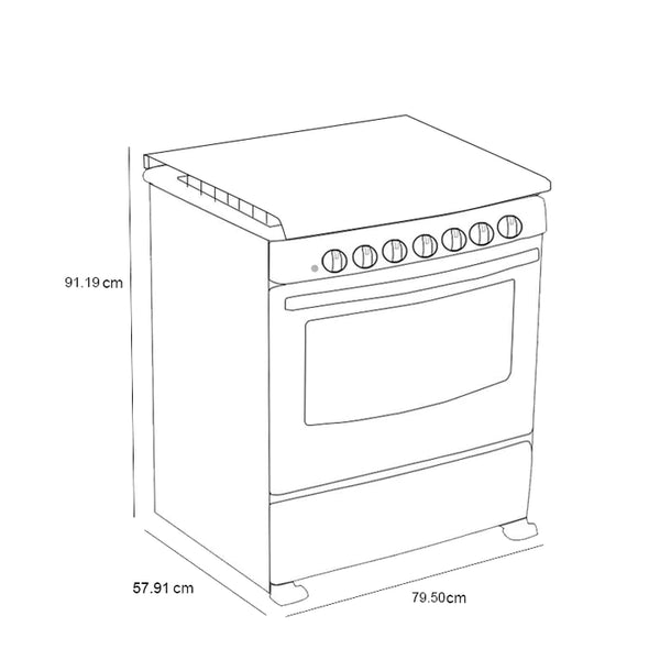 Estufa Whirlpool WFR5000D 30