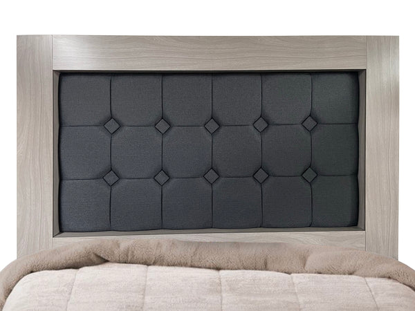 Recámara Antonelli King Size Ash (Asgard Oxford)