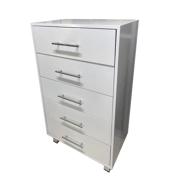 Comoda / Cajonera Blanca 5 cajones