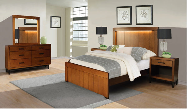 Recámara Ontario Avellana King Size
