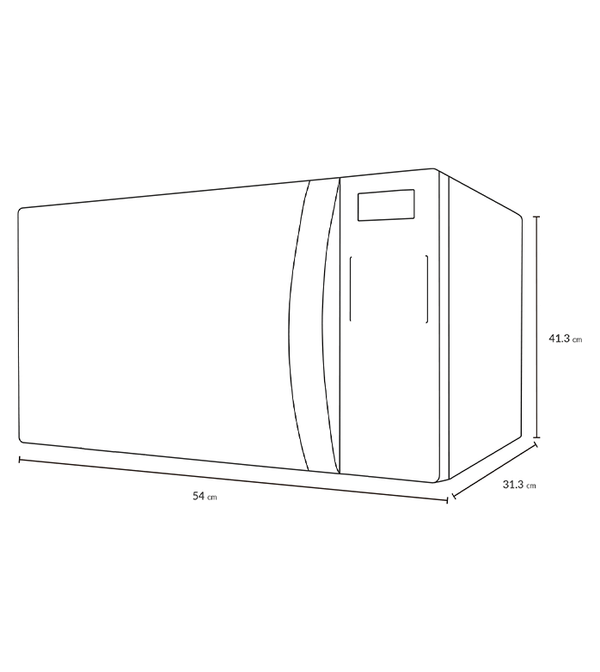 Horno de microondas KOS-1N5HSS 1.5 pies
