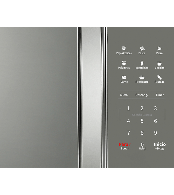 Horno de microondas KOS-1N5HSS 1.5 pies