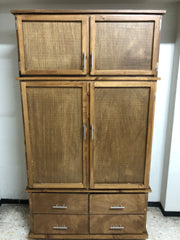 GUARDARROPA MOD. DESMONTABLE 3 PIEZAS NOGAL