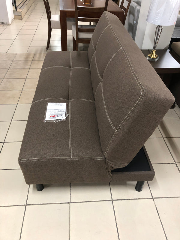 SOFA CAMA MUEBLES IBARRA MOD LIZZY VIGO CAFE