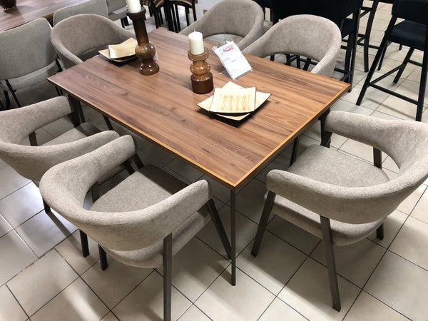 ANTECOMEDOR MOD. IMPERIA 6/S ALFA VITRE CAPUCHINO