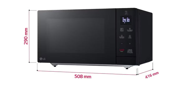 HORNO DE MICROONDAS LG ELECTRONICS MOD. MH7032JAS 1.1 P3 CGRIL NEGRO