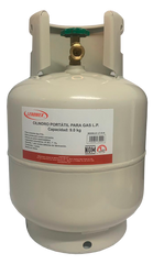 TANQUE P/GAS MOD.LT10K PORTATIL 10KG
