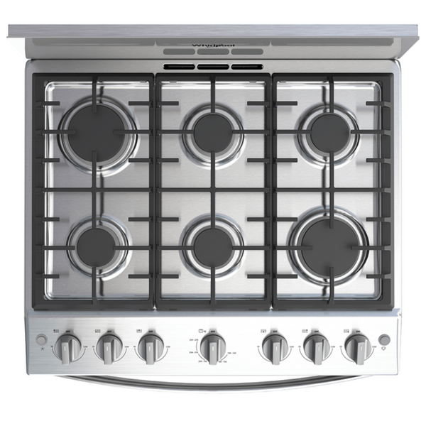 Estufa Whirlpool WFR3000S 30'' Plateada